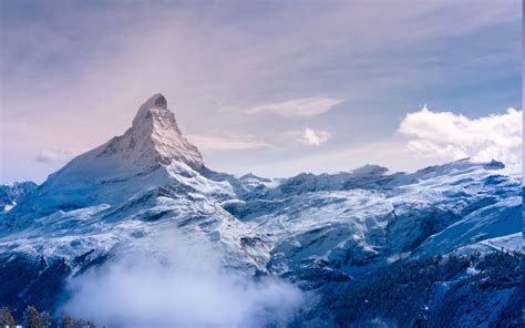 Nature Landscape Mountain Matterhorn Switzerland Wallpaper