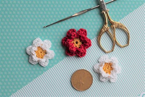 Crochet Mini Flowers Matayamade