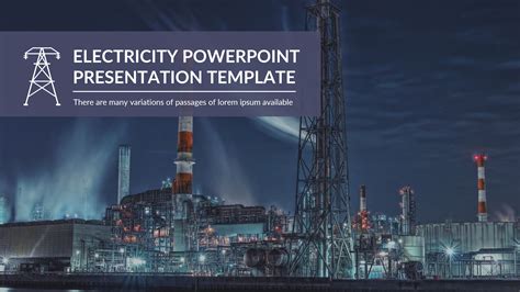 Energy Powerpoint Template