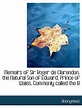 Libro memoirs of sir roger de clarendon, the natural son of edward ...