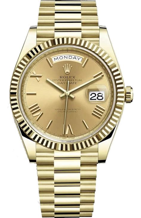Fake Rolex Day Date All Gold Free Shipping
