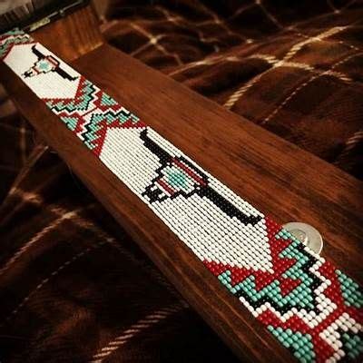 Pin By Cal Woolson On Bead Loom Ideeen Beaded Belts Patterns Skull