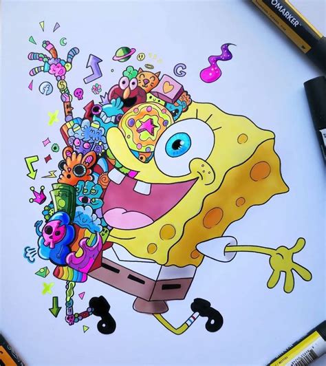 Spongebob Drawings Cute Doodle Art Cartoon Wallpaper My XXX Hot Girl