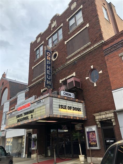 The Orpheum Theatre Of Hillsboro Cinema 316 S Main St Hillsboro