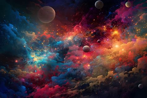 Colorful Space 28 Hd Wallpaper Background By Ixul On Deviantart