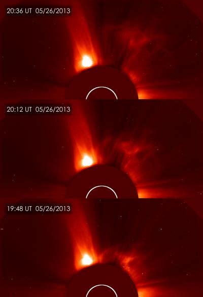 Nasa Sees Coronal Mass Ejection On May 26 Eurekalert