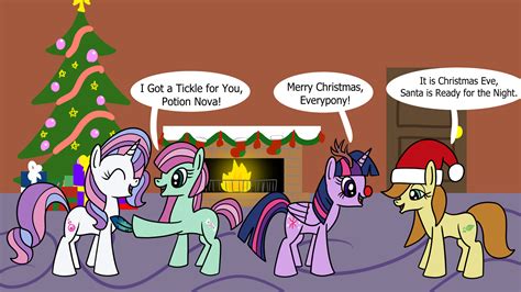 A Pony Life Ticklish Christmas Commission By Platinumdrop On Deviantart