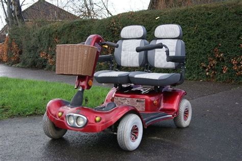 extremely rare shoprider gemini  seater electric