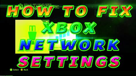 How To Fix Xbox Network Settings Youtube
