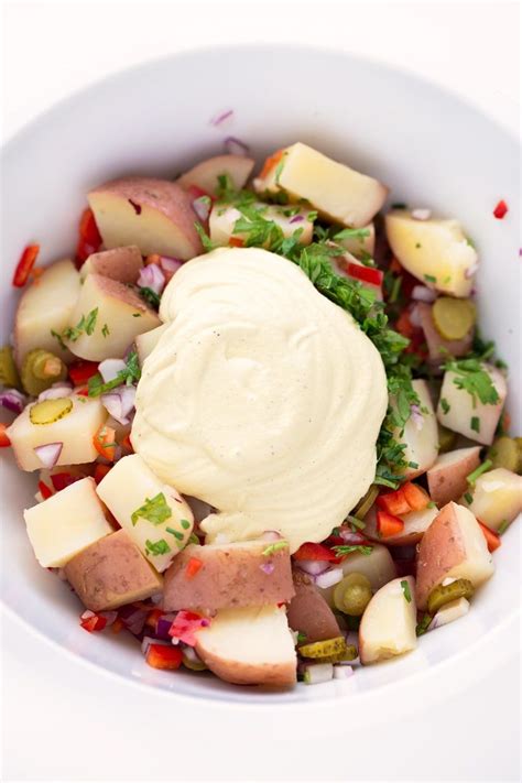 Vegan Potato Salad Vegan Potato Salads Easy Potato Salad Mustard