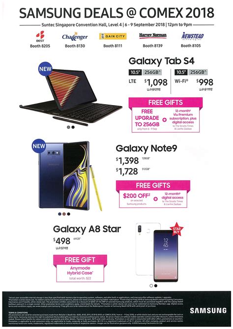 Samsung Mobile Page 1 Brochures From Comex 2018 Singapore On Tech