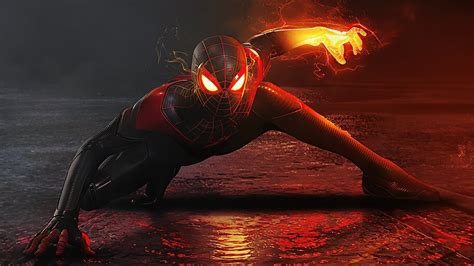View Spider Man Miles Morales Hd Wallpaper Ps5 Background Spider Man