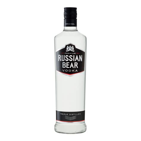 Russian Bear Premium Triple Distilled Vodka 1x750ml Prestons Liquor