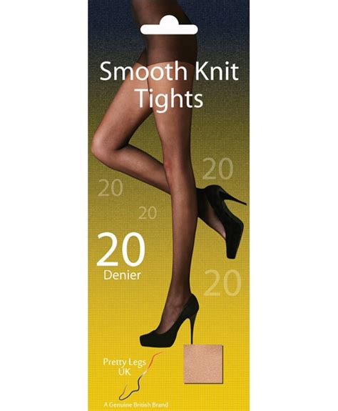 pretty legs plus size xxl 20 denier smooth knit tights