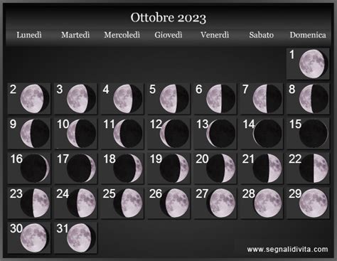 Calendario Calendario Con Fasi Lunari E Santi Settembre Vrogue