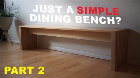 Diy Plywood Bench Part 2 Youtube