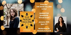 Samantha Shannon's THE MASK FALLING Event with Victoria Aveyard | Best ...