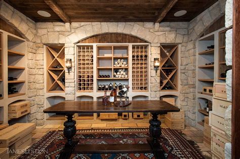 Stone Wine Cellar Design With Table Wine Cellar Design Cellar Design