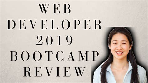 The Complete 2019 Web Development Bootcamp Review Angela Yu Youtube