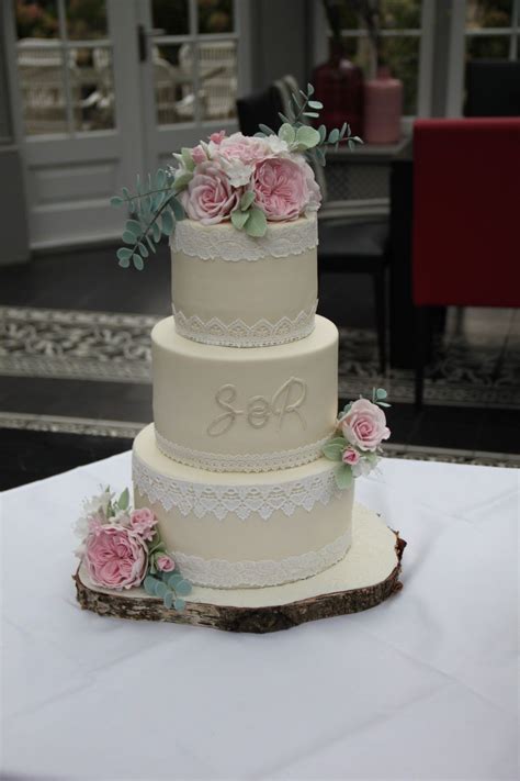 Vintage Wedding Cake By Cakes For Funby Laluub