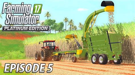 The Sugarcane Harvest Farming Simulator 17 Platinum Edition