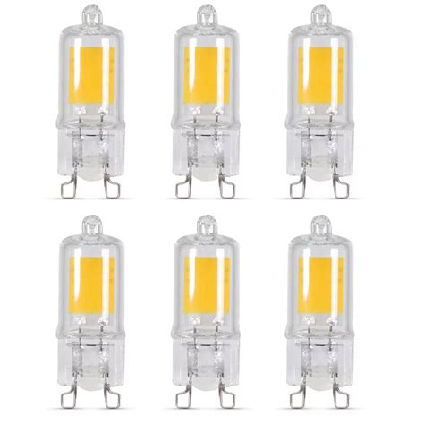 Feit Electric 35w Equivalent Warm White T4 Dimmable G9 Base Specialty