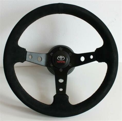 Steering Wheel Fits Toyota Celica Supra Mr2 Corolla Hiace Lux Alcantara