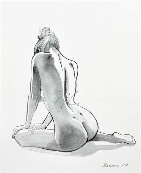 Pin By Ruud Van Zijl On Tekenen Nude Art Nude Painting Female Art