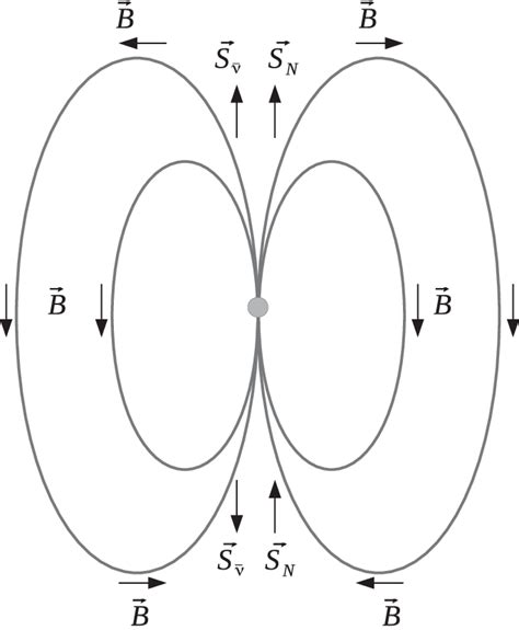 Magnetic Field Around A Neutron Star Indicated By B Directions Of The