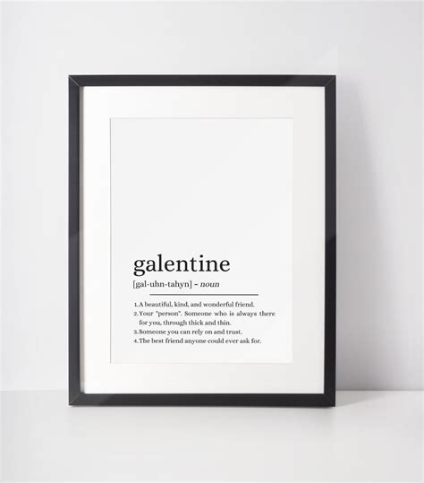 galentine definition print galentine s day girlfriends wall art valentine s day decor pdf etsy