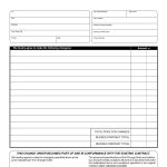 change order form  printable documents
