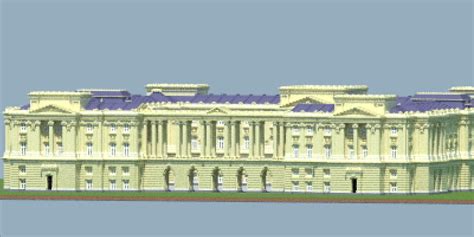 Baroque Palace Inspirited By The Buckingham Palace Minecraft Map