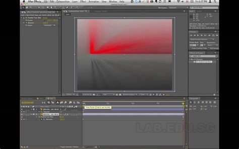 Fast Blur After Effects Italiano - Adobe After Effects Video Tutorial - Radial Fast Blur and Loop