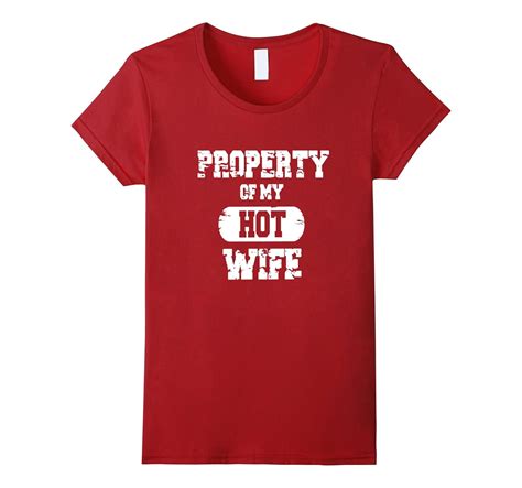 property of my hot wife funny valentines day shirt