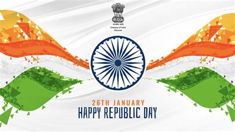 26th January Indian Republic Day Celebration Creative Art Flag Hd