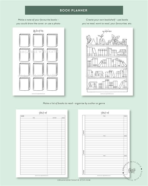 Book Planner Classic Happy Planner Printable Insert Book Etsy México