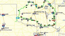 Oklahoma Adventure Trail Map - World Map