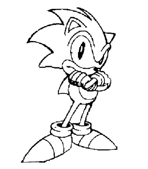 Laminas Para Colorear Coloring Pages Sonic Para Dibujar Pintar Y