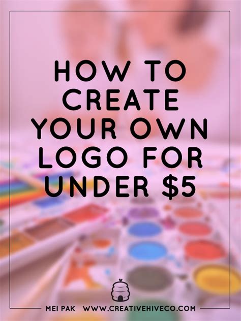 25 Lovely How To Design Your Own Logo Home Decor News
