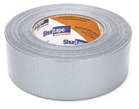 The Brushman Grey Contractor Grade Duct Tape Roll Tape Duct Grey