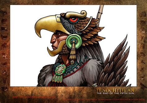 Eagle Warrior In Color Colouring Description Process Concept