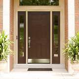 Double Entry Doors With Side Windows Pictures