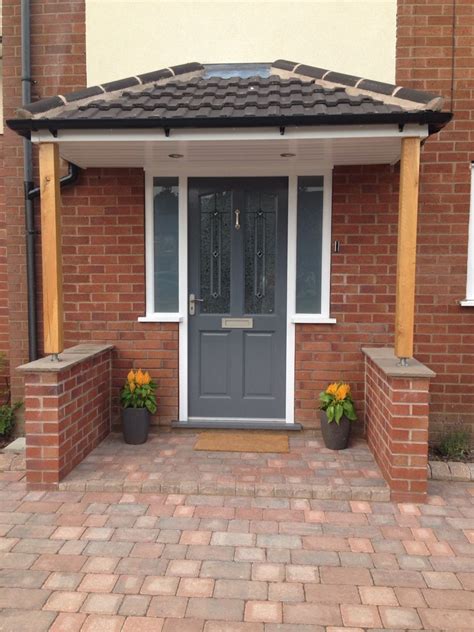 Richmond Style Front Door Painted In Gallant Grey By Dulux Porch
