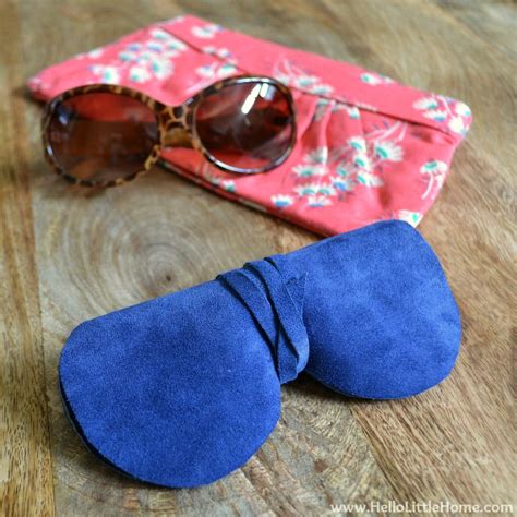 Get the best diy projects, patterns, and inspiration straight to your inbox! Super Easy, Super Chic DIY Sunglasses Case
