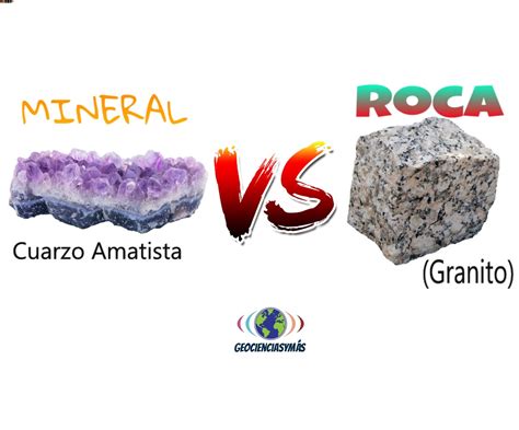 Geocienciasym S La Diferencia Entre Roca Y Mineral