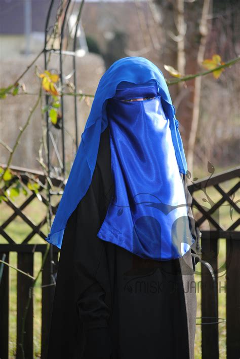 Islamische Kleidung Und Rainbow Qurane Aus Dem Orient Butterfly Niqab Royalblau Niqab