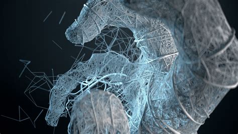 Disintegration On Behance With Images Digital Sculpture Sculpture