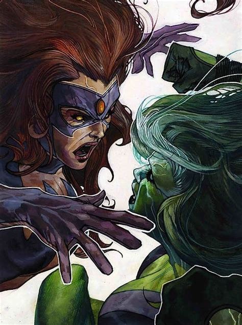 She Hulk Vs Titânia Marvel Villains Marvel Comics Art Vintage Comic