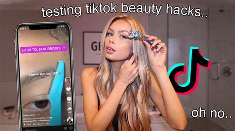 Testing Viral Tiktok Beauty Hacks Youtube