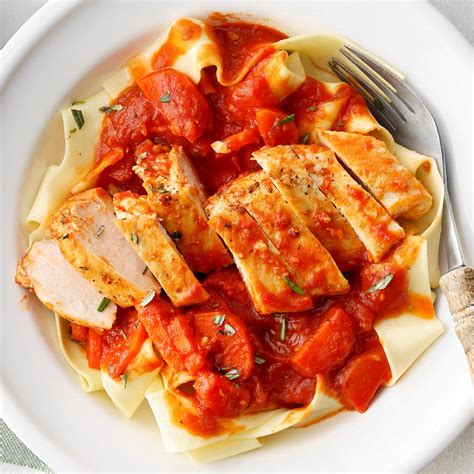 Chicken With Tomato Sauce Recipe